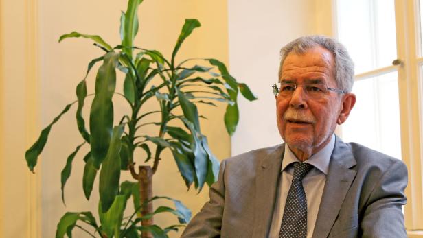 Alexander Van Bellen, Die Grünen BP-Kandidat Alexander Van der Bellen.