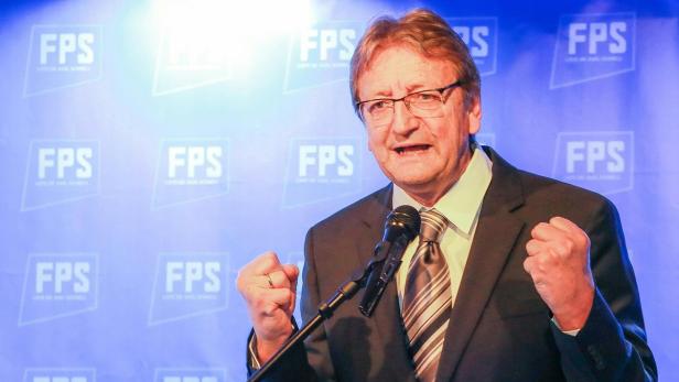 Karl Schnell gründete nach dem FPÖ-Rauswurf die „Freie Partei“