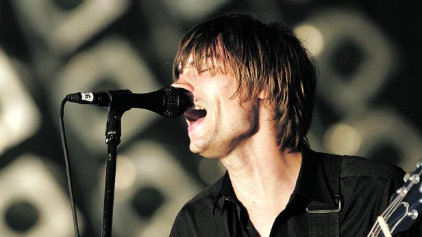 Mando Diao live beim Nova Rock: Im Interview verriet Gustaf Norén, warum sich die Schweden darauf freuen.