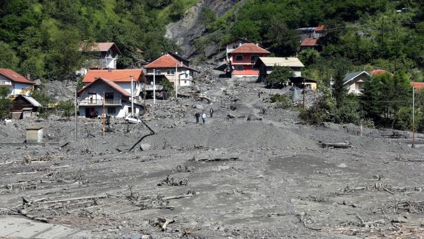 Die schwerste Flutkatastrophe seit einem Jahrhundert hat vor allem Bosnien schwer getroffen.