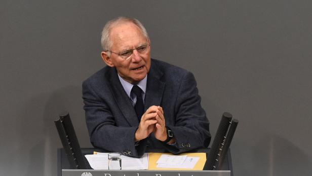 FILES-GERMANY-EUROPE-MIGRANTS Wolfgang Schäuble wurde mit seinem Vorschlag schnell ausgebremst