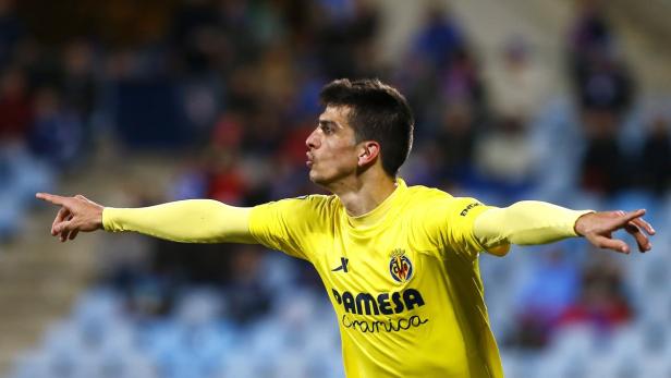 Villarreal&#039;s Gerard Moreno traf zum 1:0 gegen Getafe