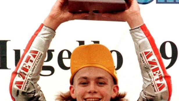 1997 gewann Rossi die 125-ccm-Klasse.
