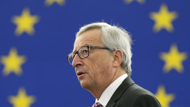 Juncker kämpft gegen Zerfallserscheinungen der EU an.