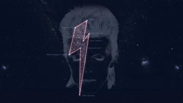 Bowie bekommt eigene Sternenkonstellation