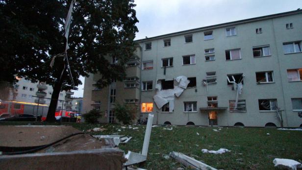 GASEXPLOSION SCHREBERSTRASSE in LINZ