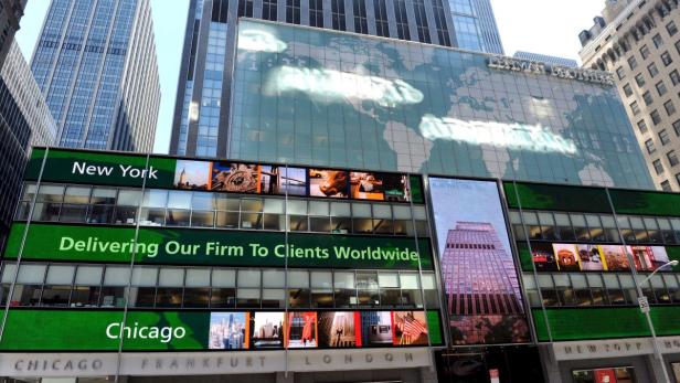 Hauptquartier von Lehman Brothers in New York (Bild aus dem Jahr 2008).