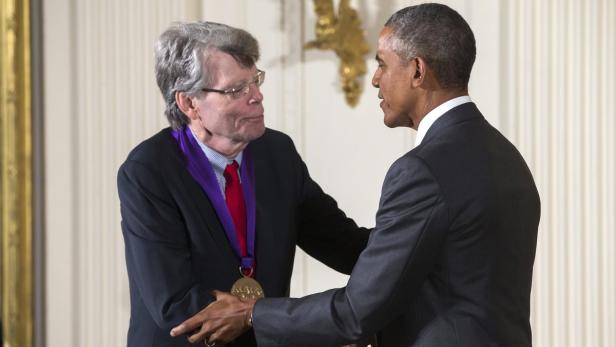 Von Obama geehrt: Stephen King, 68