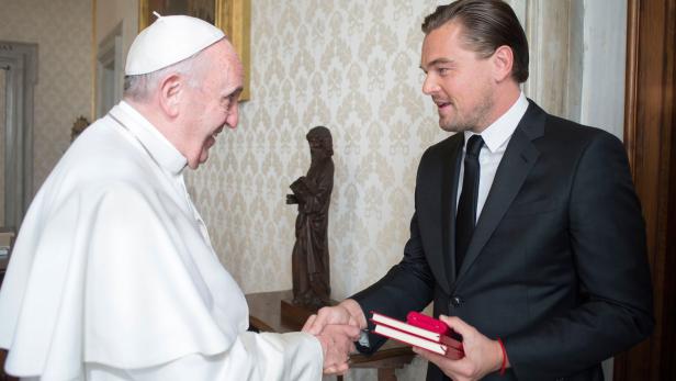 Leonardo DiCaprio hatte Audienz beim Papst