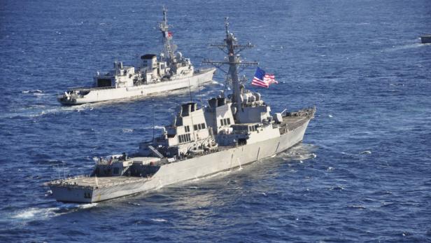 US-Kriegsschiffe im Mittelmeer
