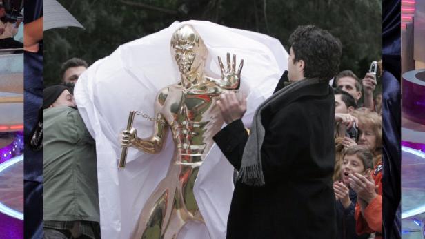 &quot;Turbo Sculpture&quot;: In Mostar (Bosnien-Herzegowina) wurde 2005 ein Denkmal für Bruce Lee enthüllt. Es sollte Einheit demonstrieren