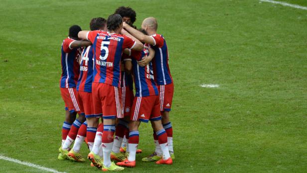 Vor kurzem noch ein Team werden einige Bayern-Spieler bei der WM zu Gegnern.