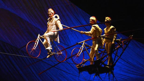 Artisten des Cirque du Soleil
