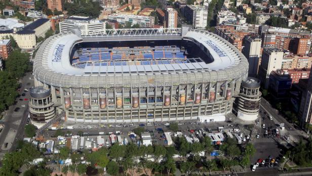 Tradition zum Verscherbeln: Angeblich soll Real Madrid den Stadionnamen Bernabeu um 50 Millionen Euro pro Jahr verkaufen.
