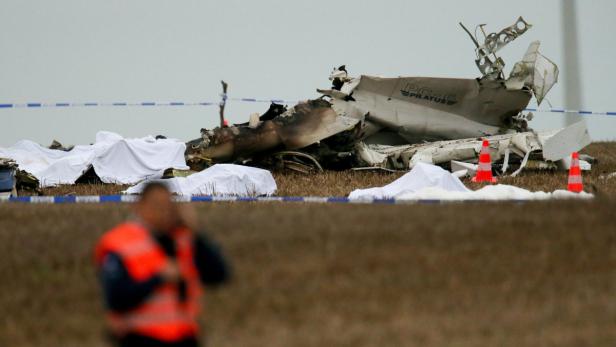 Fallschirmspringer sterben bei Flugzeugabsturz