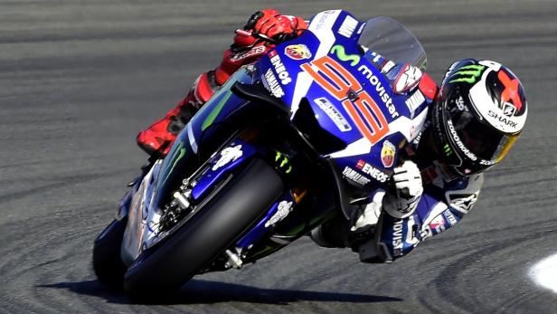 Jorge Lorenzo will sich mit einem Sieg von Yamaha verabschieden.
