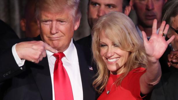 In Trumps Team könnte Kellyanne Conway Pressechefin werden
