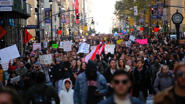 Demo in New York