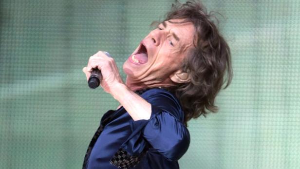 Auch mit 70 so etwas Ähnliches wie ein Sex-Symbol: Mick Jagger