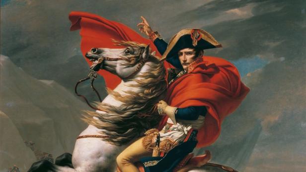 Im Zentrum der Ereignisse: Napoleon (Gemälde von Jacques-Louis David, 1801)