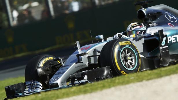 Alles unter Kontrolle: Lewis Hamilton und sein Mercedes agierten in Topform