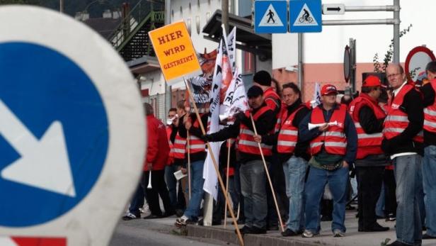 Das letzte Mal hatten zehntausende Metaller im Jahr 2011 gestreikt. Heuer will die Gewerkschaft ab 29. Oktober streiken.