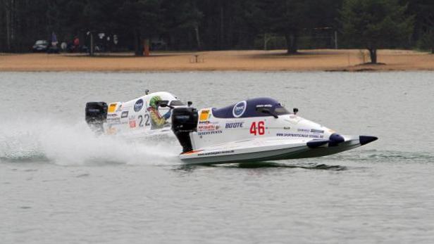 ADAC Motorboot Cup - Halbendorf/Deutschland - Kim Lauscher, Maximilian Stilz. (c: adac motorsport)