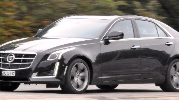 Cadillac CTS: Auf dem Highway ist der Ami los