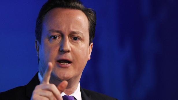 Fingerzeig: David Cameron gibt Großbritannien die Richtung vor.