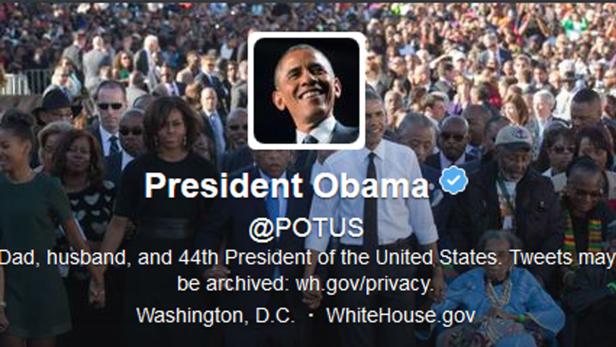 Was passiert mit Barack Obamas Twitter-Erbe?