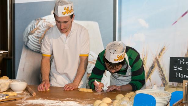 Bei den Bäckereien (im Bild Tag der Lehre) gibt es doppelt so viele Lehrstellen als Lehrstellensuchende