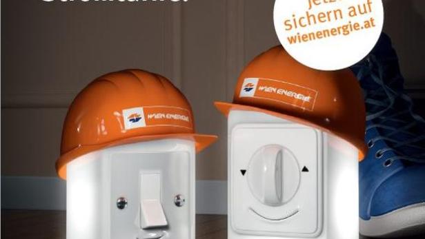 Wien Energie schaltet Strompreis-Kampagne