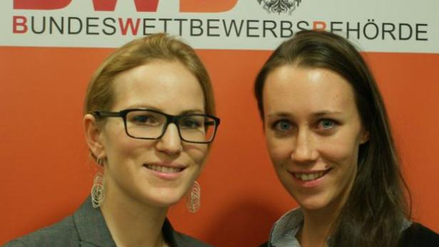 Natalie Harsdorf und Nathalie Maierhofer bekamen neue Aufgaben in der Bundeswettbewerbsbehörde. (c: bwb)