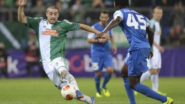 FUSSBALL EUROPA LEAGUE: KRC GENK - SK RAPID WIEN