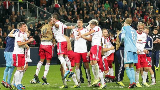 FUSSBALL EUROPA LEAGUE: RED BULL SALZBURG - STANDA