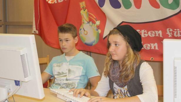 Zeitungs-Workshop, KMS Sankt Franziskus, 3. Klasse