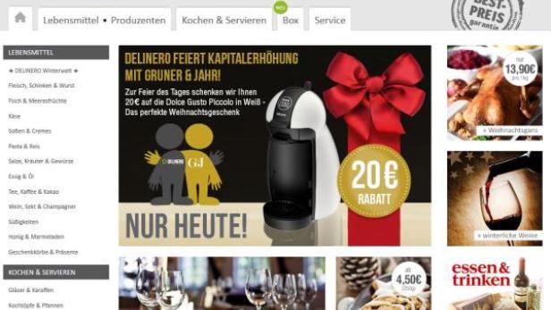 Gruner+Jahr erhöht Delinero-Beteiligung