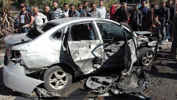 Auch am Donnerstag explodierte eine Autobombe in Damaskus.