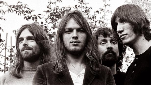 Pink Floyd damals (v. li.): Wright, Gilmour, Mason, Waters.