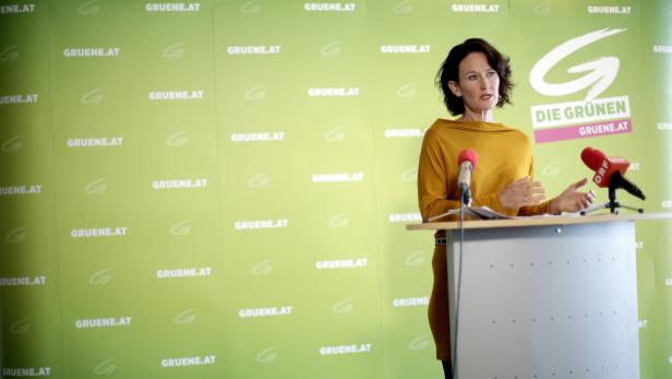 Eva Glawischnig will die grüne Westachse vergrößern.
