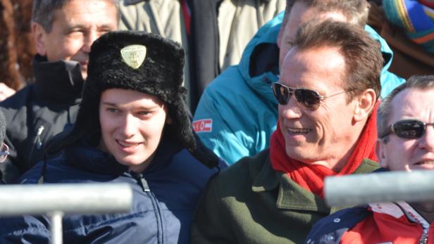 Arnold und Patrick Schwarzenegger