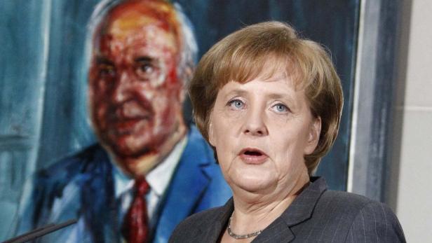 Kohl ist der Vater, Merkel ein Kind der Einheit