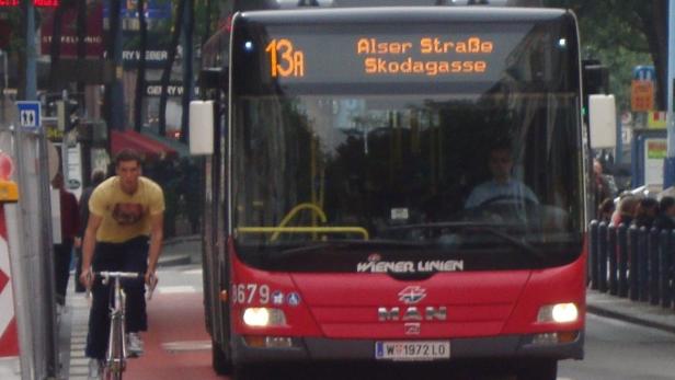 Der 13A auf der Mariahilfer Straße ist bald Geschichte.