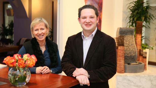 Betreiber Peter Schurin und Marketing-Lady Claudia Darnhofer bieten „spontane Entspannung“