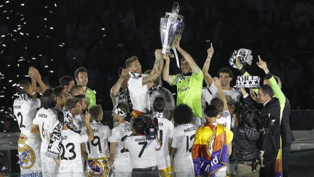 Königlicher Jubel: Real Madrid ist Titelverteidiger.