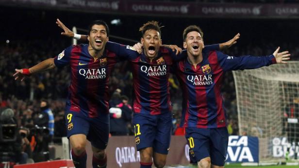 Ein Trio spielt die erste Geige: Suárez, Neymar &amp; Messi trafen in dieser Saison bereits 120 Mal für Barça