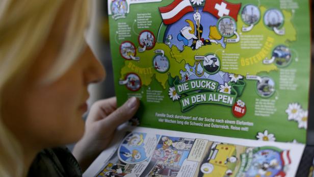 "Die Ducks in den Alpen": Donald entert Österreich
