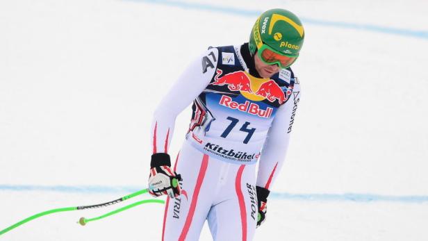 Schmerzlich: Klaus Kröll verlor die interne Qualifikation für den Super-G bei seiner Heim-WM.