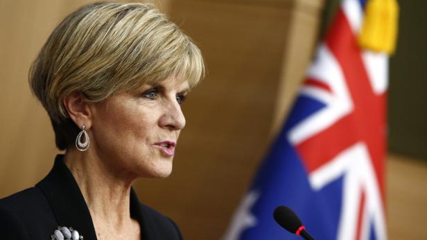 Die australische Außenministerin Julie Bishop