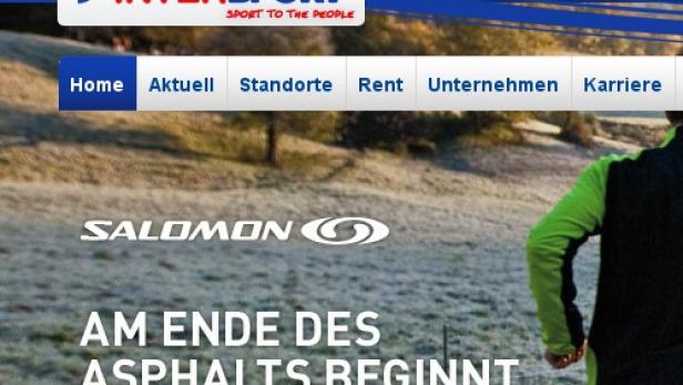 Ein Läufer vor einer Landschaft mit dem Slogan „Am Ende des Asphalts beginnt die Freiheit“.